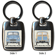 Morris Minor Traveller 1957-61 Keyring 5